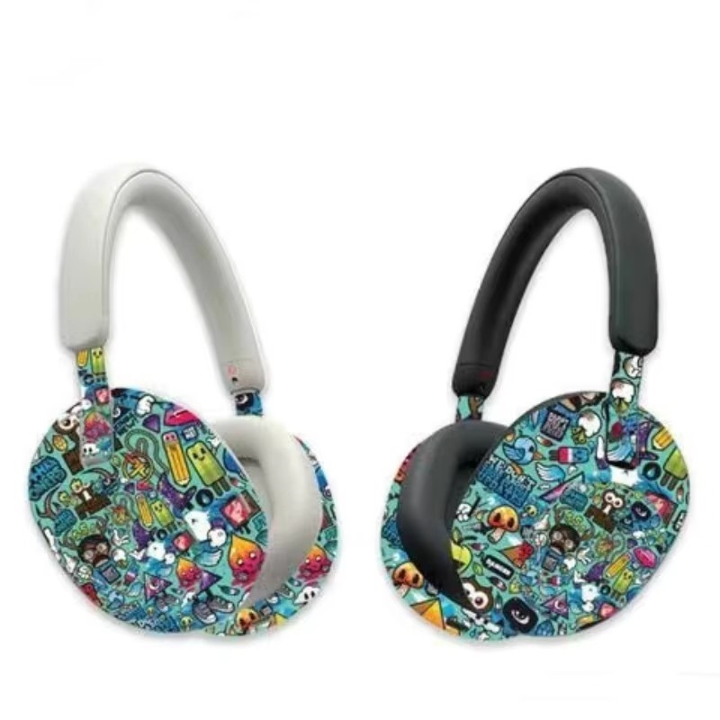 Sony Headphone Wh-1000Xm5 - Autocollant coloré pour casque Sony WH