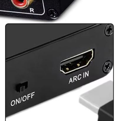 Home Cinema Barre De Son - Extracteur audio numérique avec ports optique,