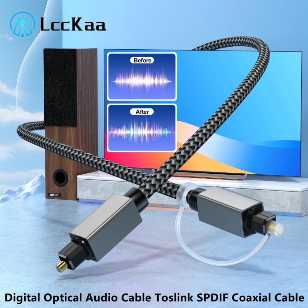 Home Cinema Barre De Son - Charnière de câble audio optique numérique,