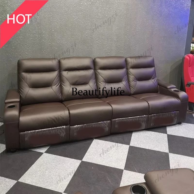 Home Cinema Couch - Ensemble de canapés en cuir A49