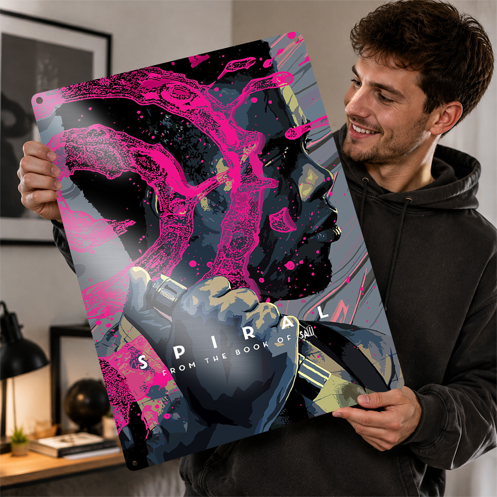Home Cinema Couch - Affiche murale d'horreur « Spiral: From