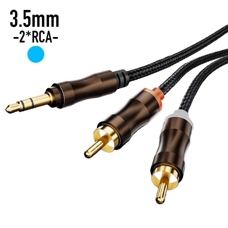 Home Cinema Amplifier - Câble audio RCA vers Jack 3,5