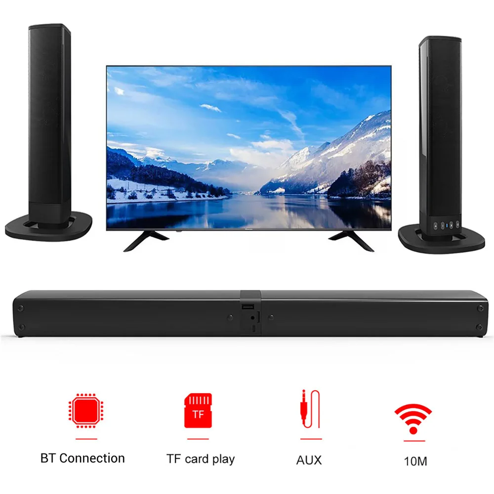 Barre de son TV sans fil Bluet - Home Cinema Barre De Son avis et prix