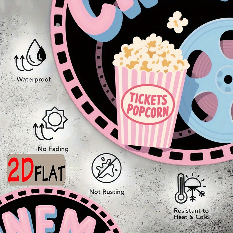 Décoration de cinéma 2D vintag - Vintage Home Cinema avis et prix