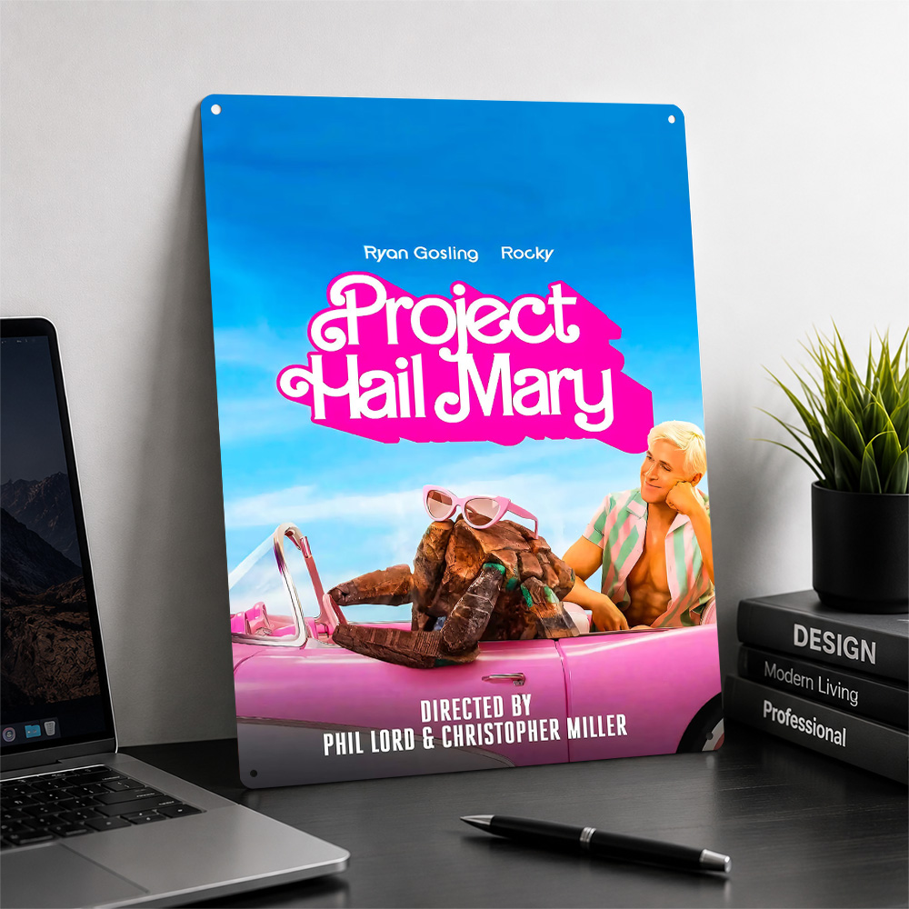 Affiche de film Project Hail M - Vintage Home Cinema avis et prix