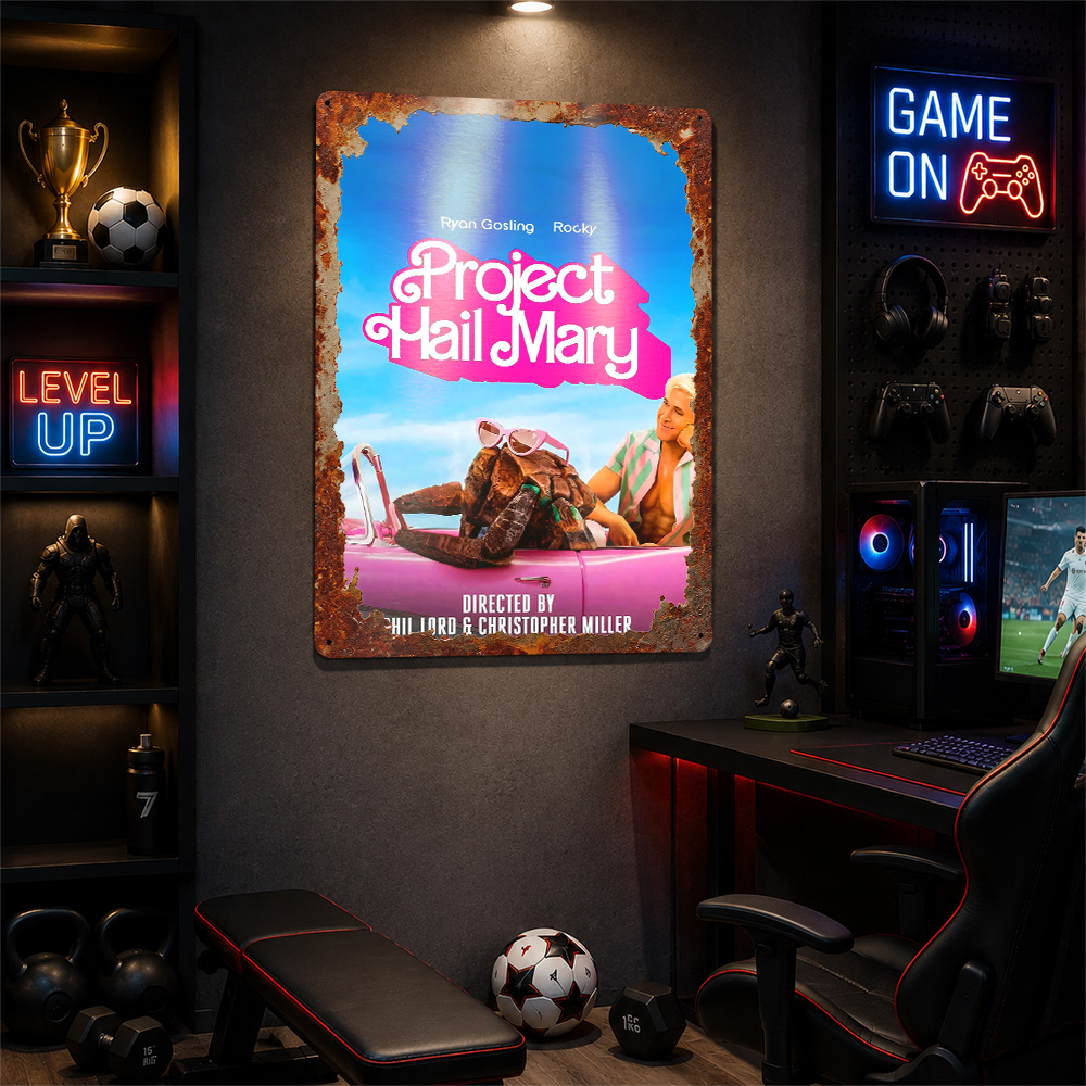 Affiche de film Project Hail M - Vintage Home Cinema avis et prix