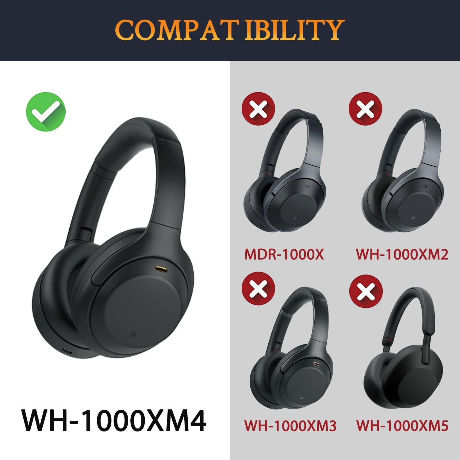 Facile à installer WH1000XM4 b - Sony Headphone Wh-1000Xm4 avis et prix