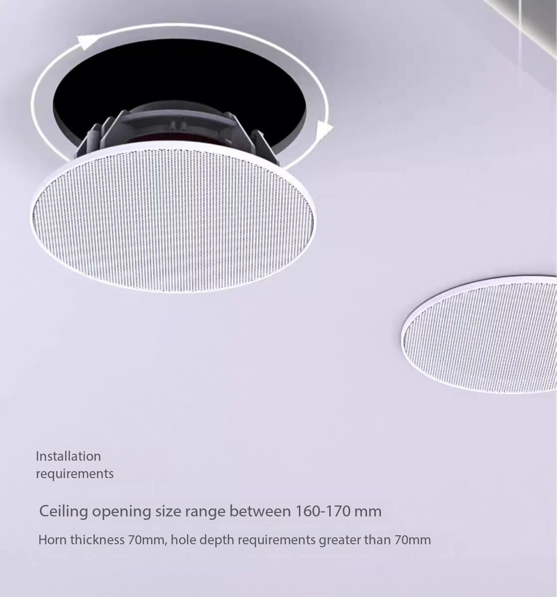 Haut-parleurs de plafond pour  - Home Cinema Plafond avis et prix