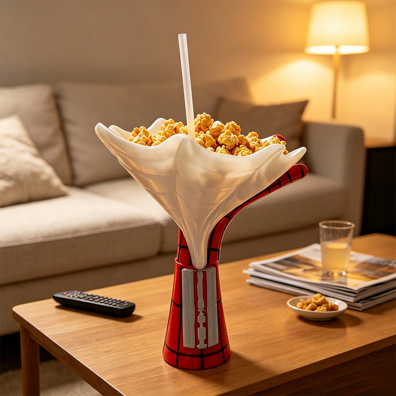 Seau à popcorn en forme de toi - Home Cinema Today avis et prix