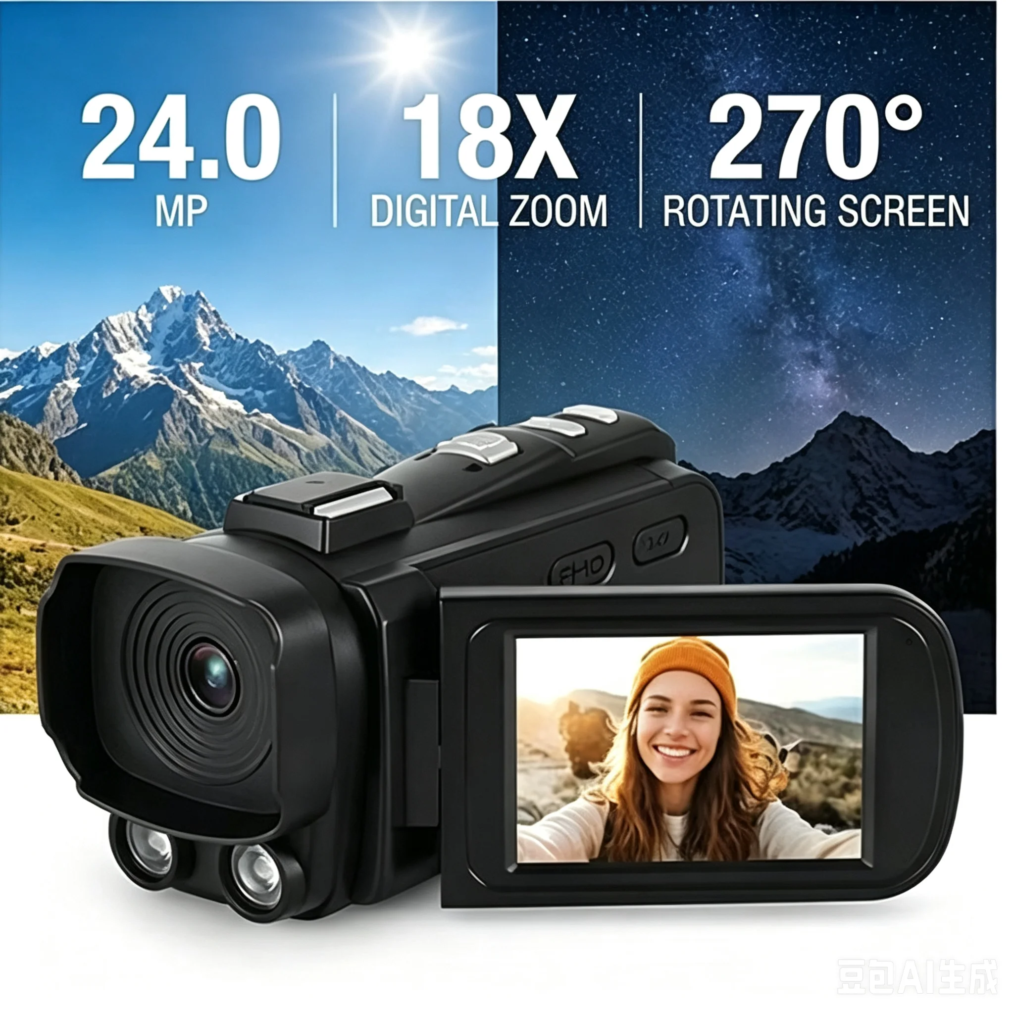 Caméra numérique Full HD 1080P - Vintage Home Cinema avis et prix