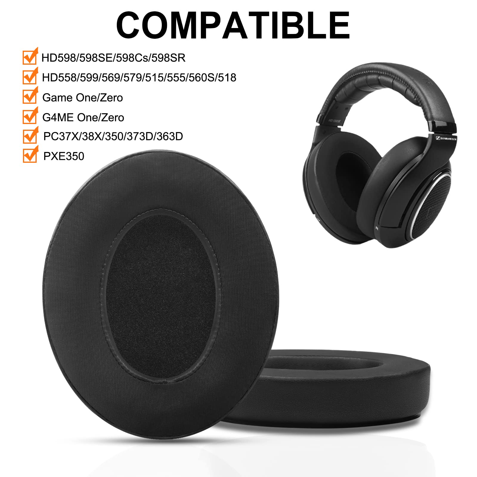 Oreillettes de remplacement en - Sennheiser Headphone Hd 560S avis et prix