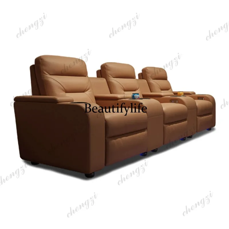 Ensemble de canapés en cuir A4 - Home Cinema Couch avis et prix