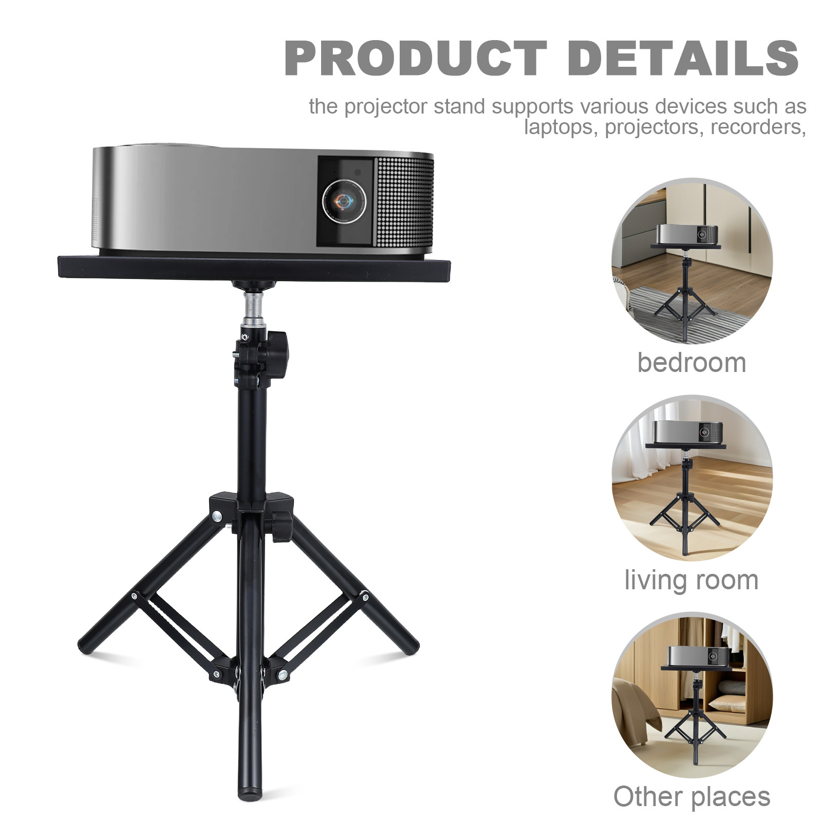 Trépied portable pour projecte - Projector Tripod Stand avis et prix
