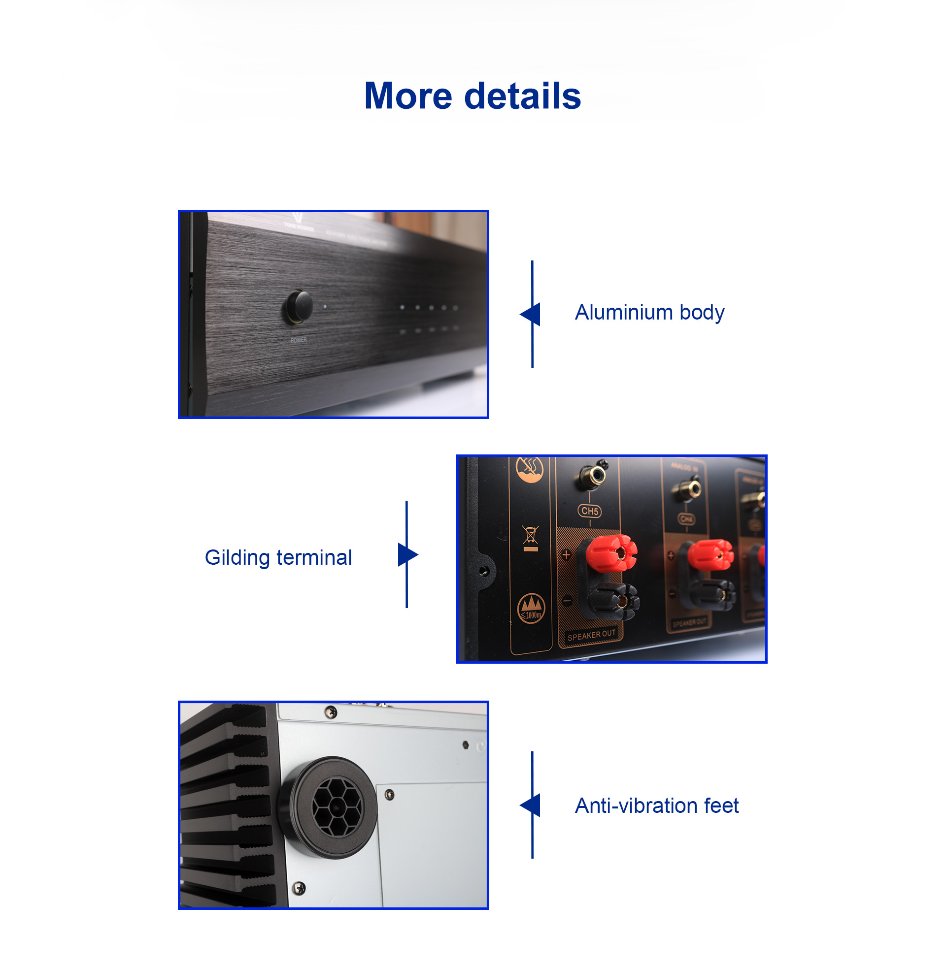 Amplificateur AV Tonewinner AD - Home Cinema Amplifier avis et prix