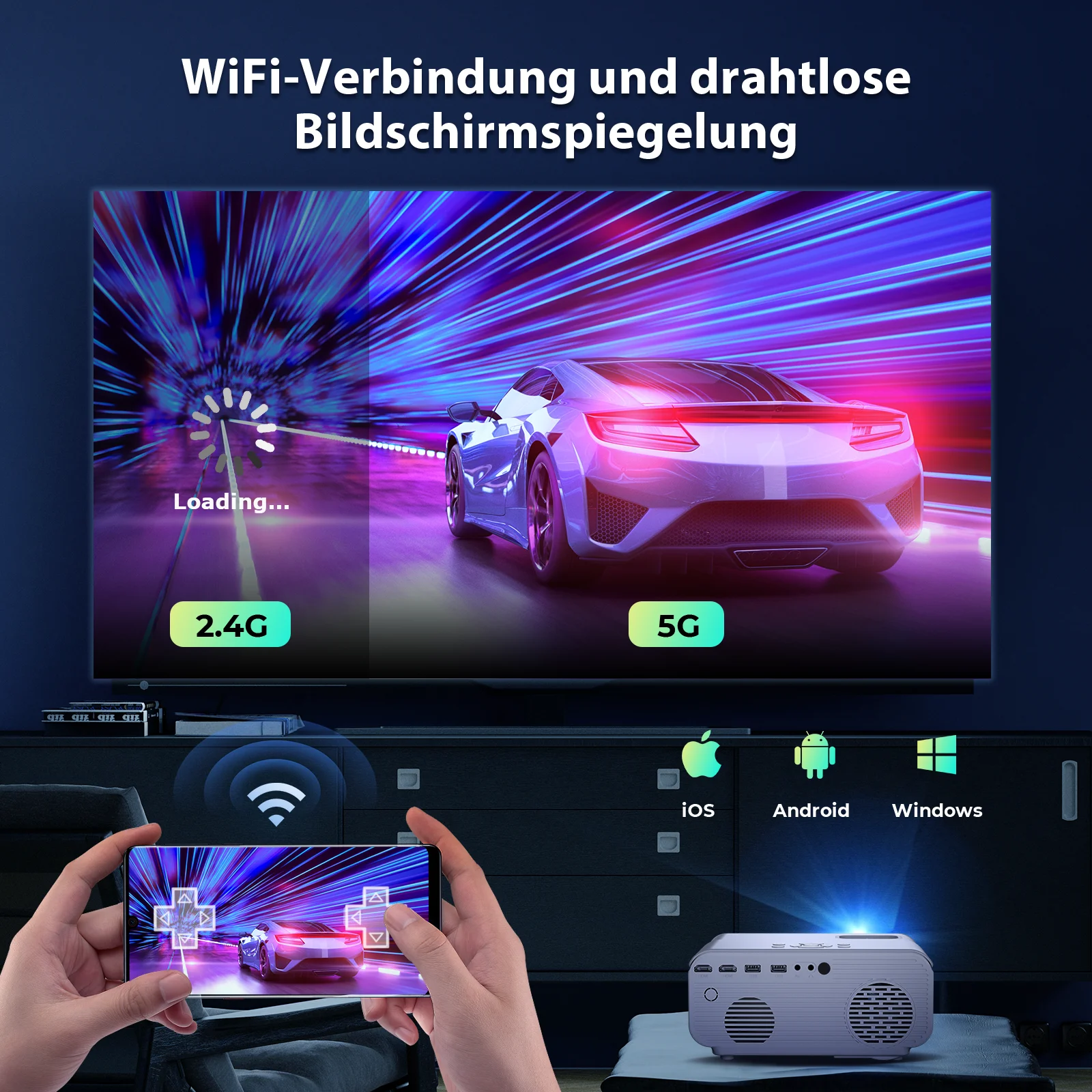 Mini projecteur multimédia por - Home Cinema Today avis et prix