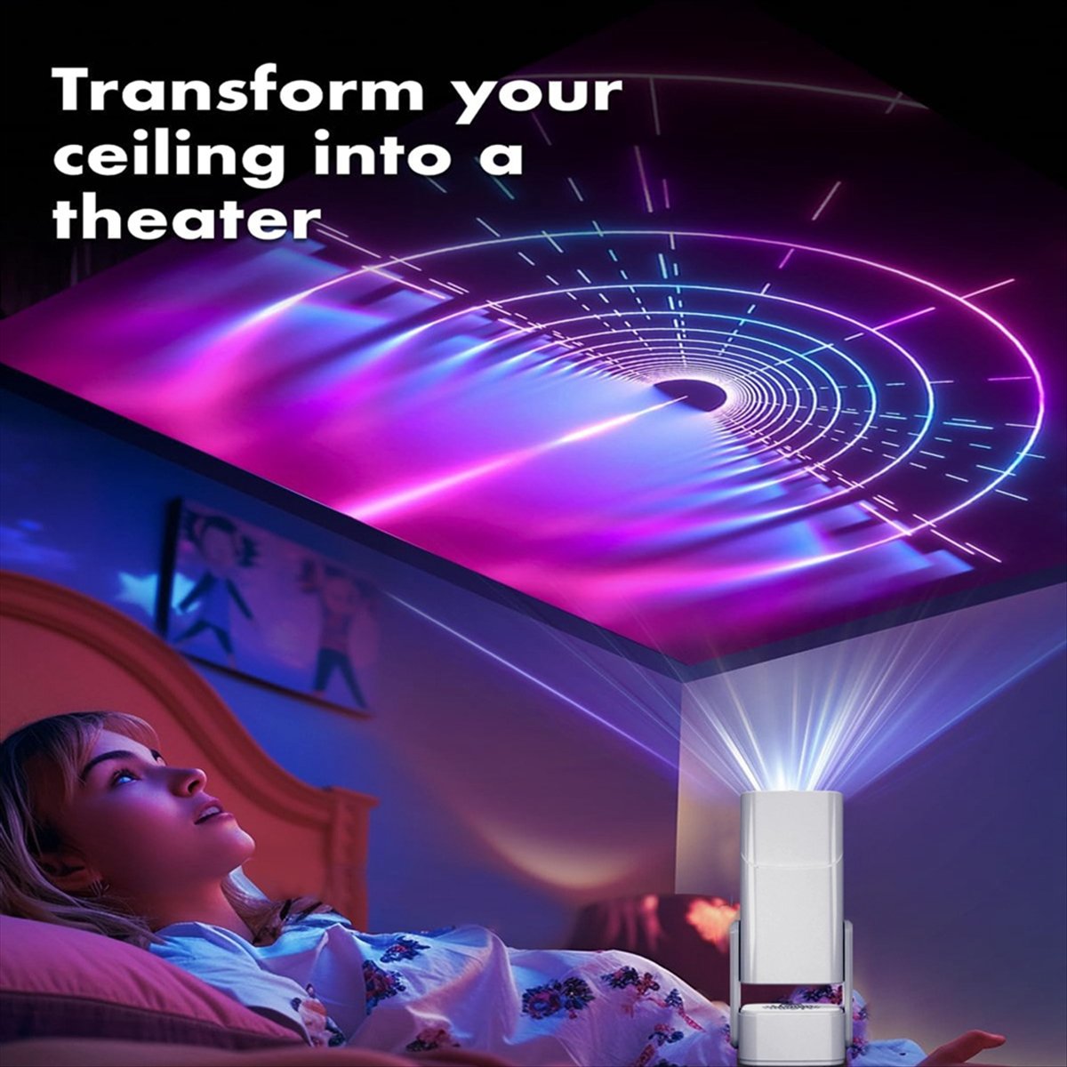 * UM JOUR Y7S Mini projecteur  - Home Cinema Today avis et prix