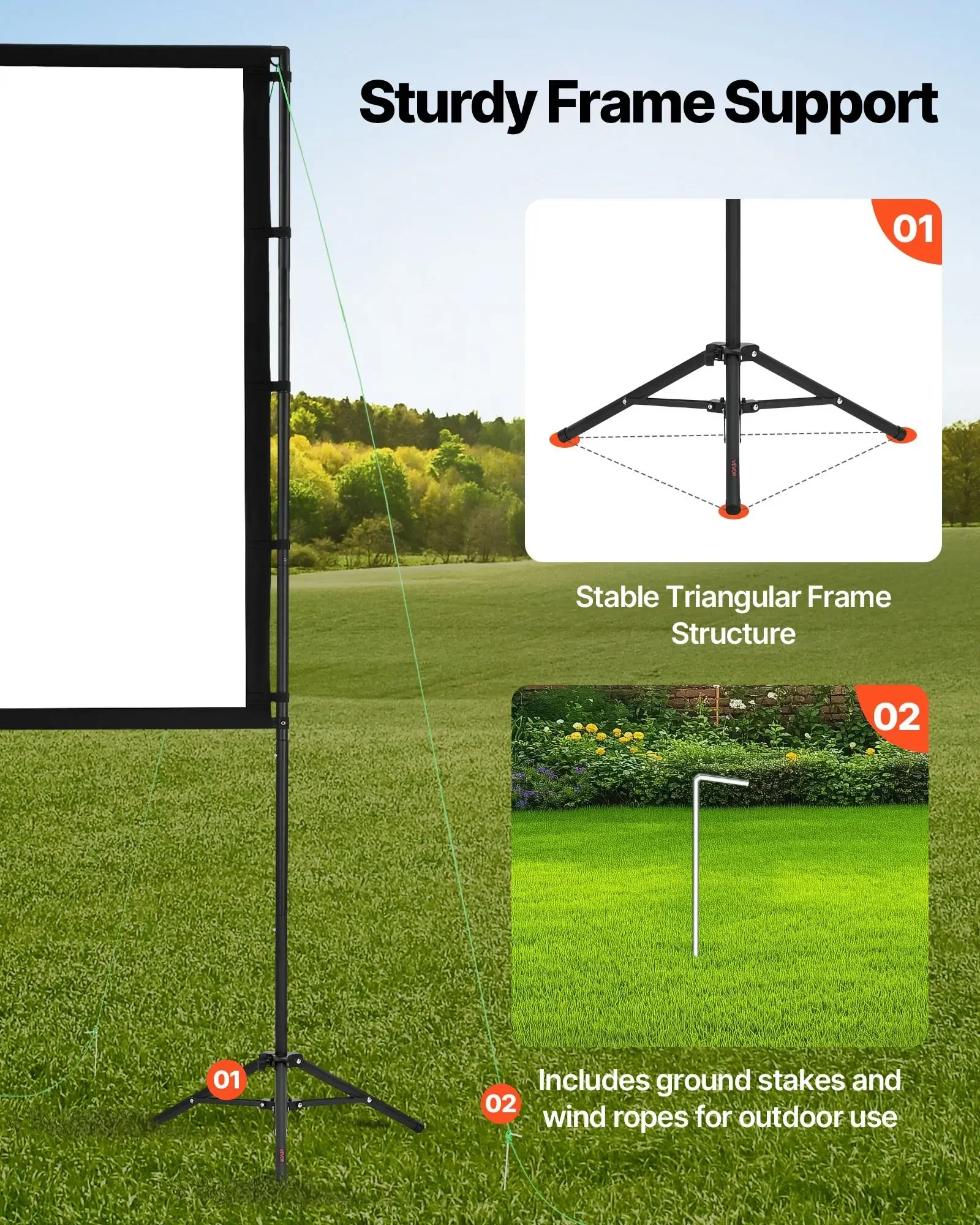 Écran de projection sur trépie - Projector Tripod Stand avis et prix