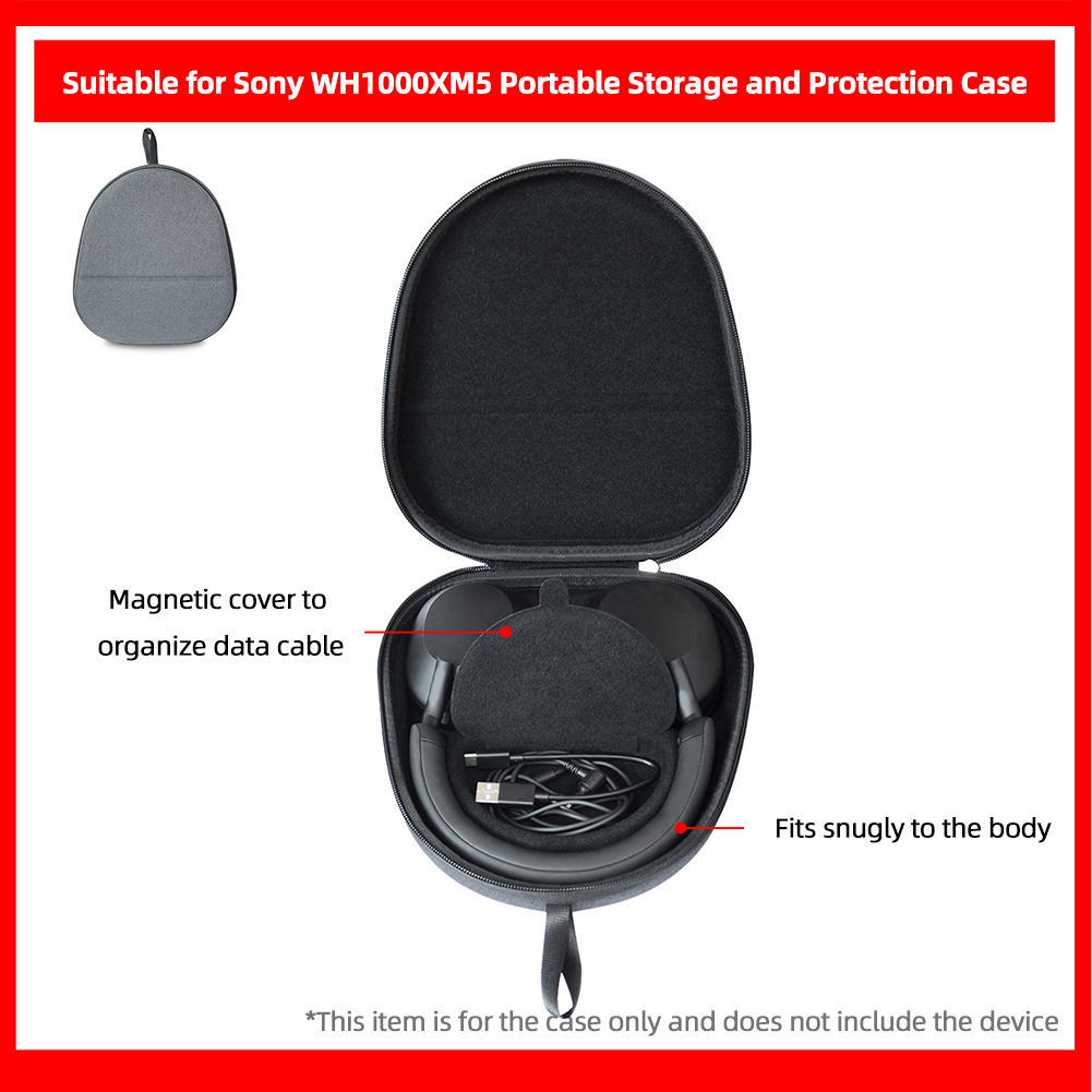 Étui de transport rigide, étui - Sony Headphone Wh-1000Xm5 avis et prix